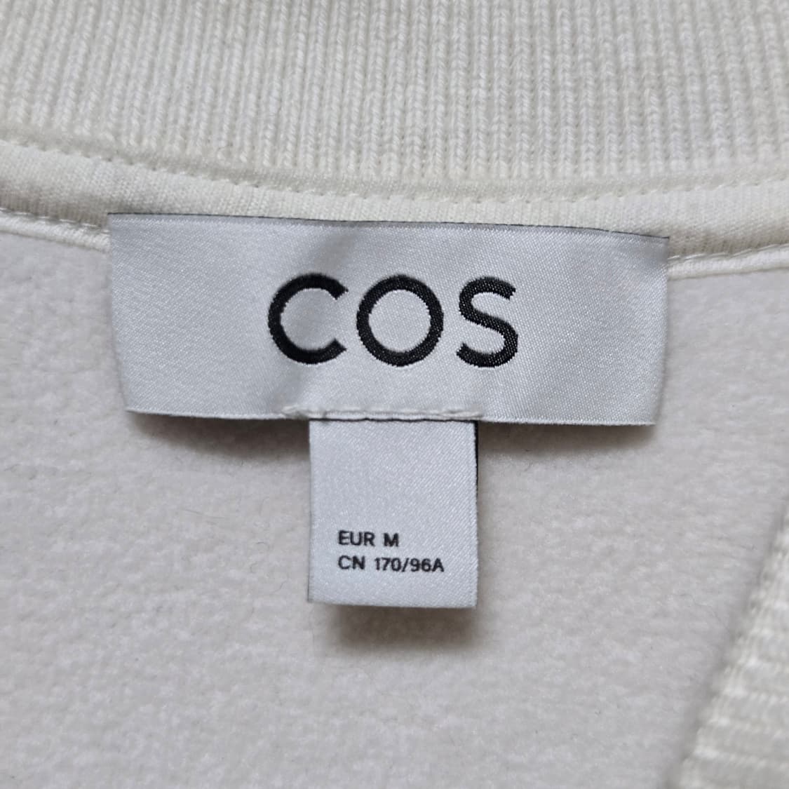 코스 모크넥 테디 스웻셔츠 / 여성 맨투맨 / 여성 니트  상품이미지4