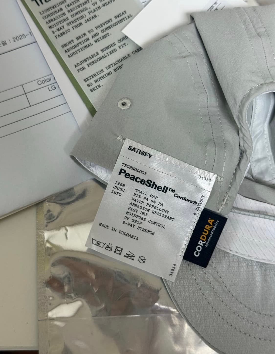 세티스파이 피스쉘 트레일캡 새상품 상품이미지2