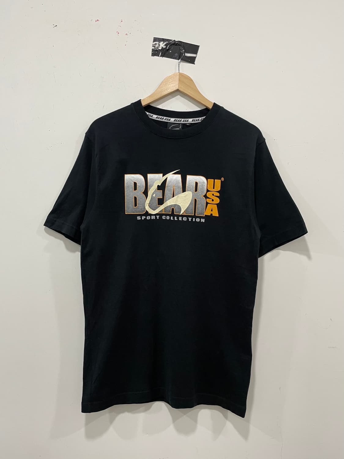 90s Bear USA 빅 로고 반팔 티셔츠 상품이미지2