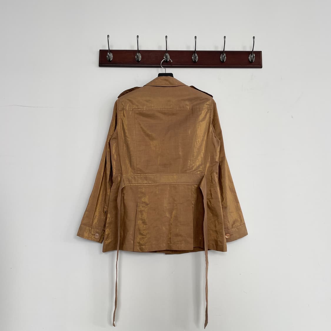 막스마라 린넨 벨티드 자켓 상품이미지4