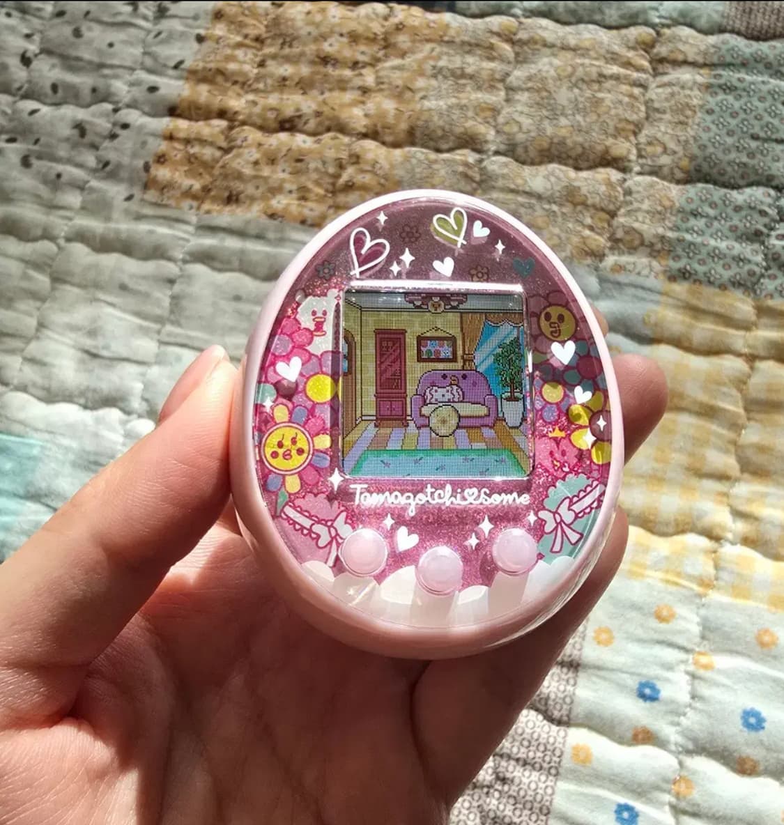 다마고치썸 핑크 케이스포함 상품이미지1