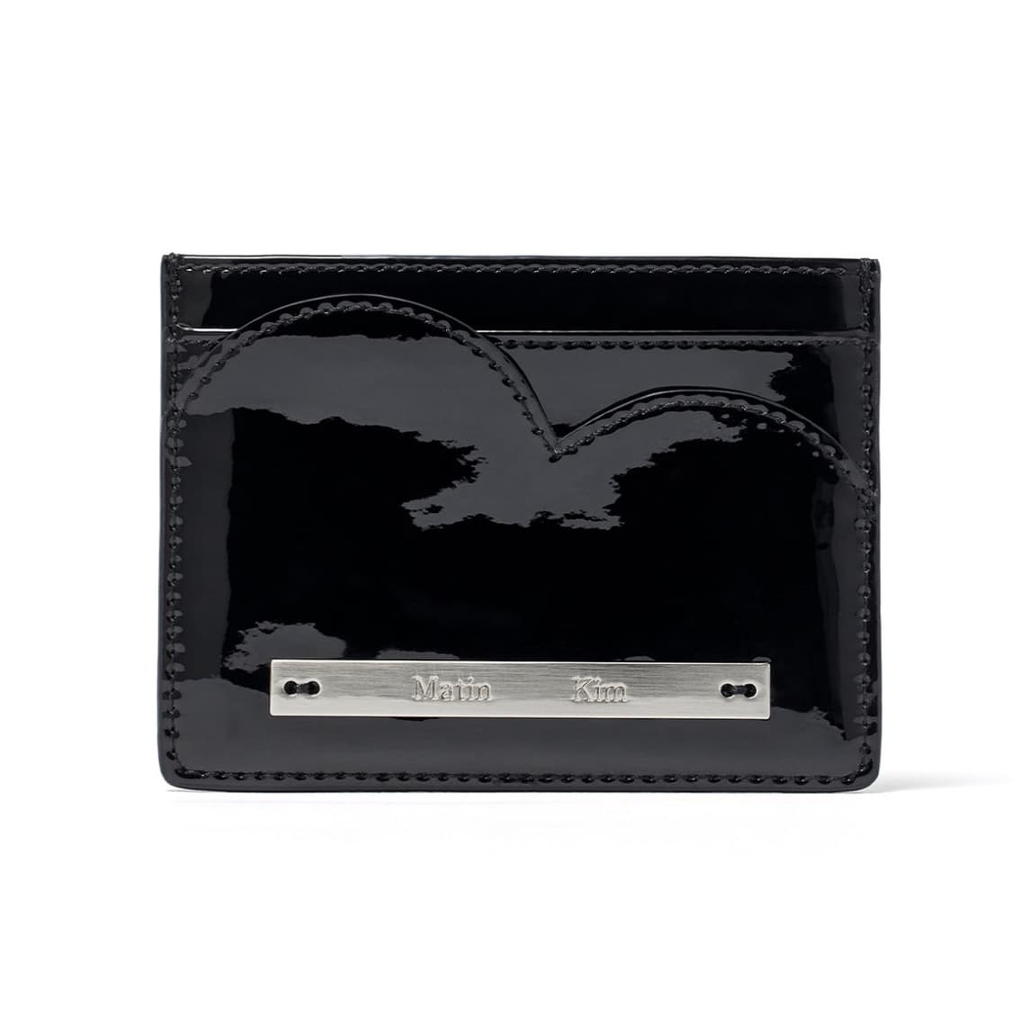마뗑킴 하트 카드지갑 블랙 상품이미지1