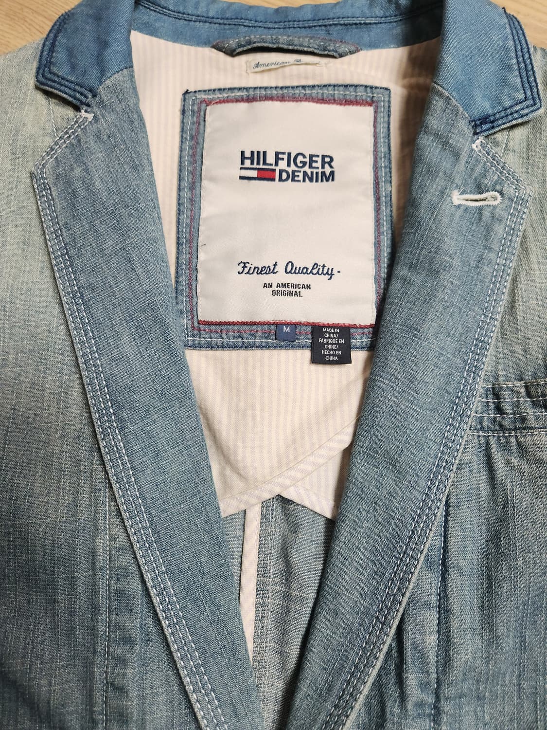 타미힐피거 남성 데님 자켓  상품이미지3