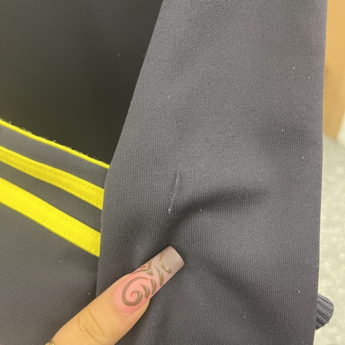 아디다스 Y2K 레트로 빈티지 딱붙핏 져지 집업 85 C11539 상품이미지7