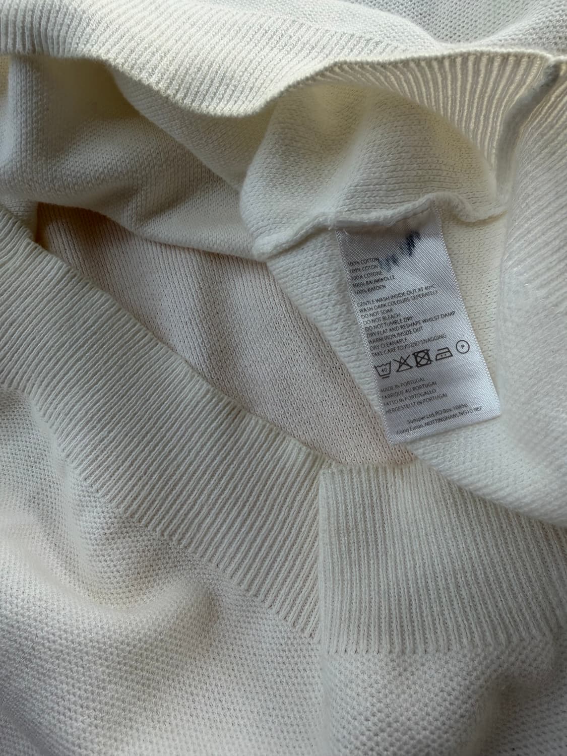 L/ 선스펠 울 니트 폴로 반팔 상품이미지7