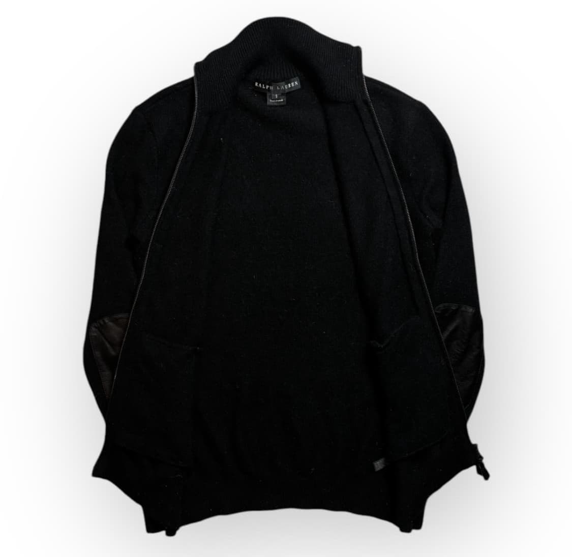 랄프로렌 블랙라벨 캐시미어 풀집업 니트 상품이미지5