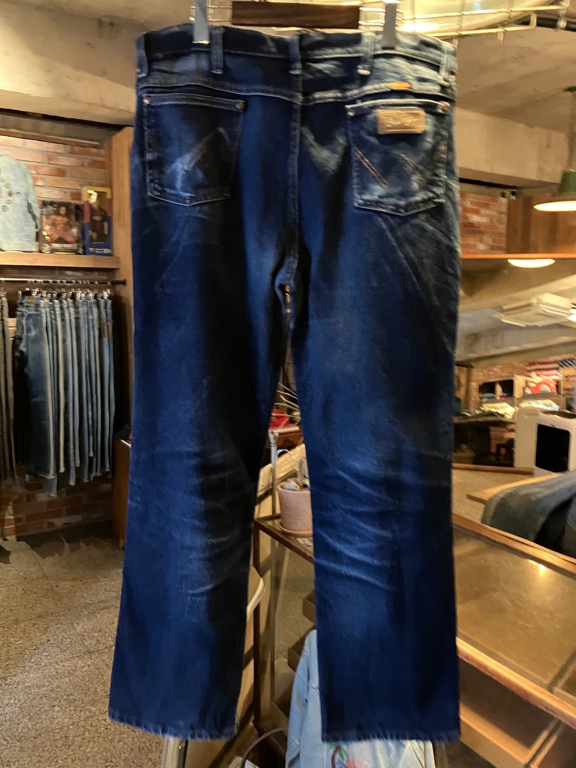 빈티지 랭글러 하드 페이드 데님 팬츠 상품이미지5