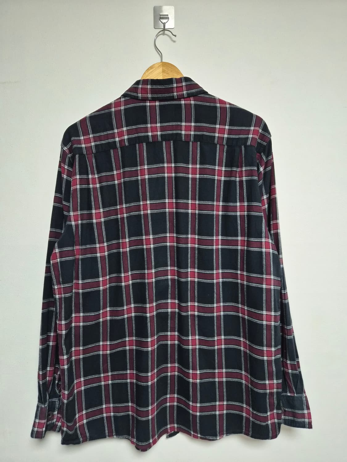 랭글러Wrangler 체크 셔츠 L사이즈 - S335 상품이미지4