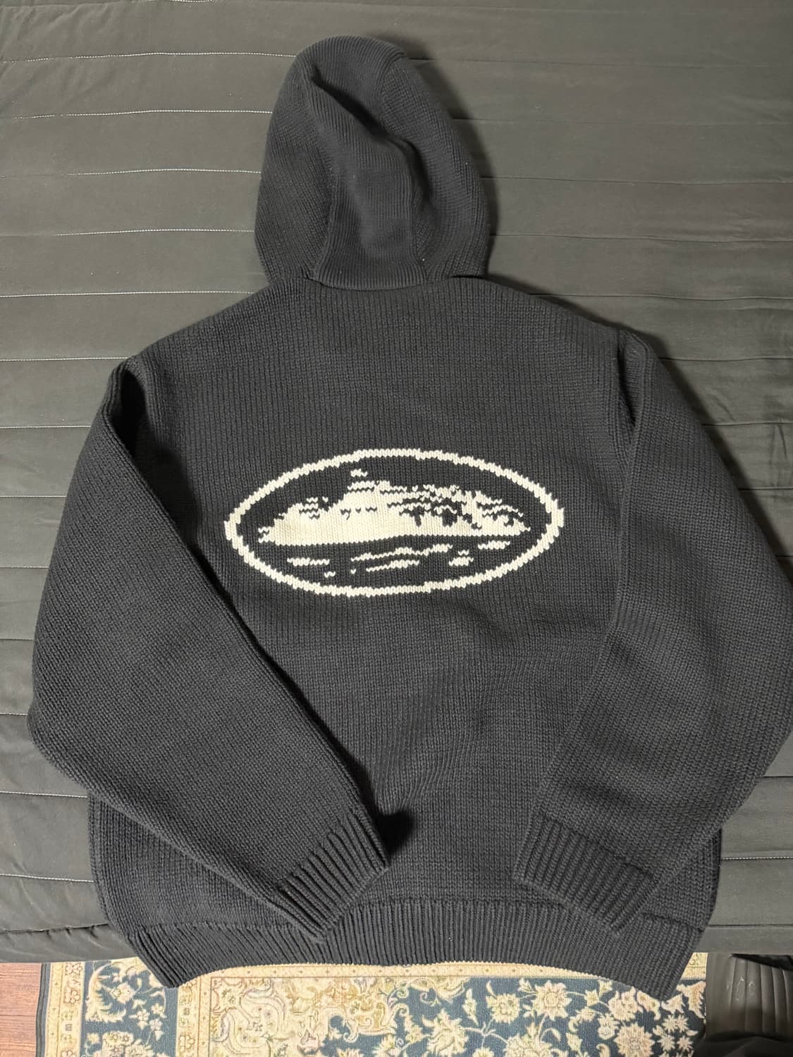 corteiz 헤비 니트 집업 상품이미지1