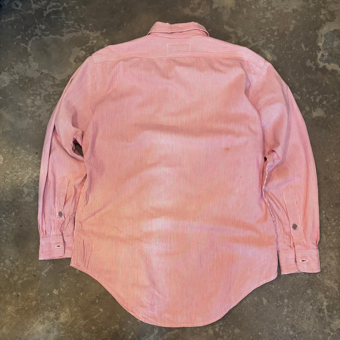 올드 폴로 랄프로렌 스트라이프 워크 셔츠 상품이미지2