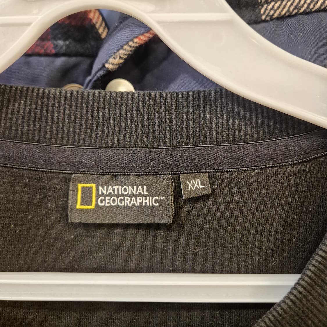 2XL 내셔널지오그래픽 블랙 맨투맨  상품이미지3