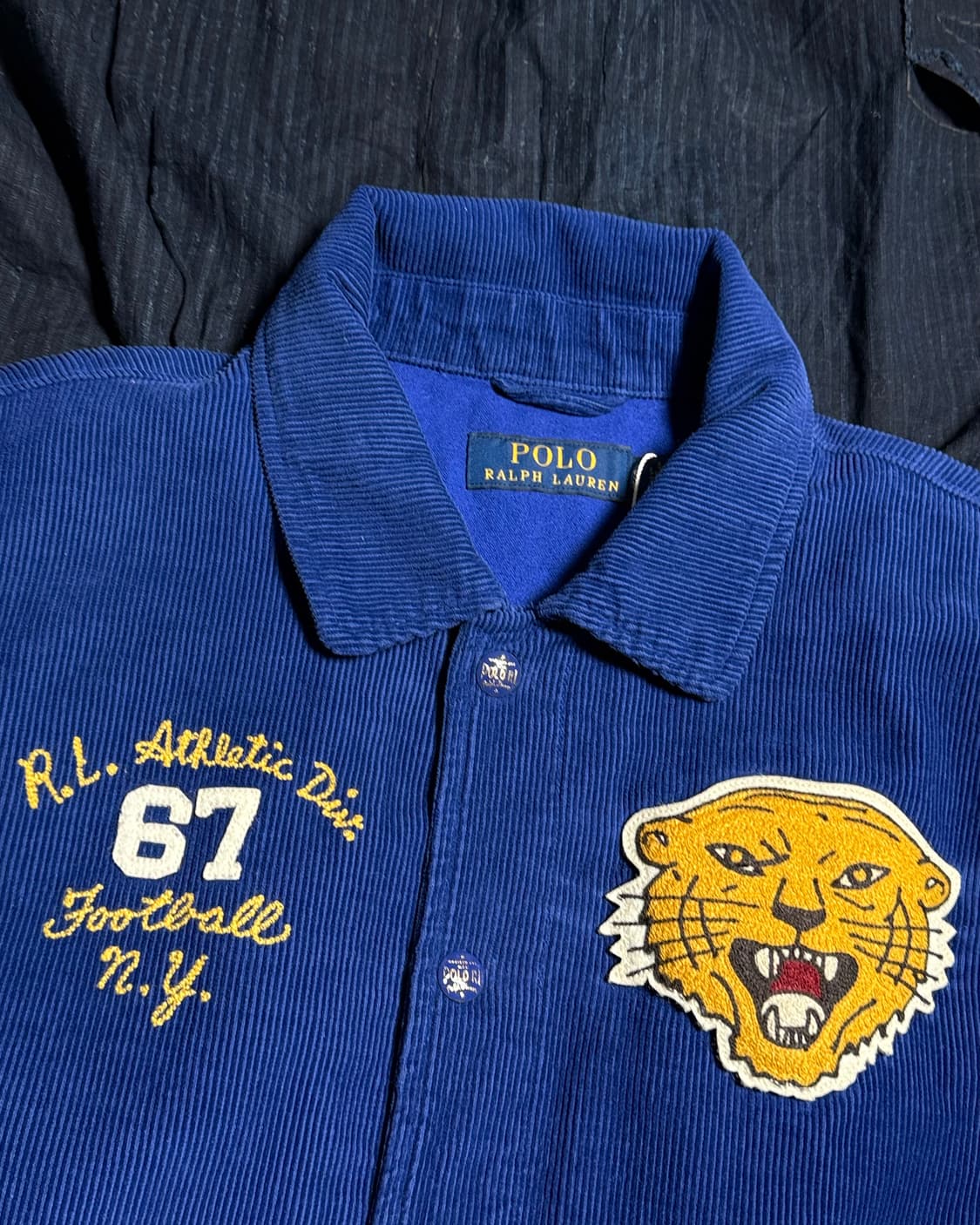 폴로 랄프로렌 코듀로이 바시티 자켓 S 상품이미지2