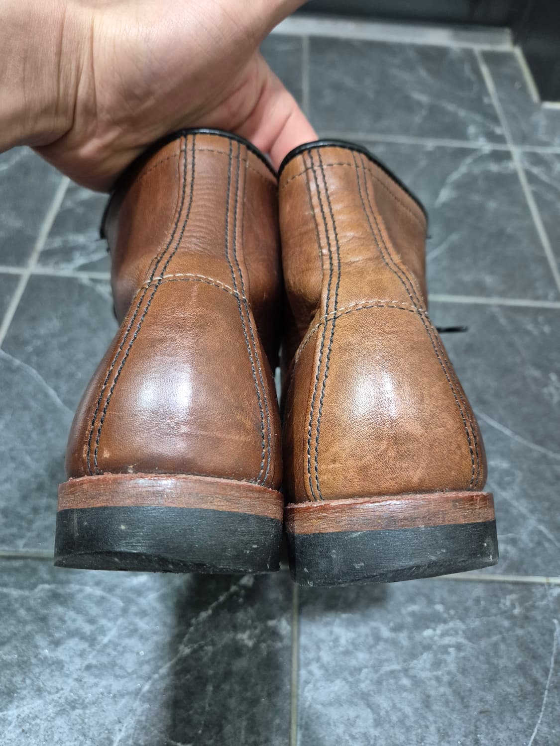 레드윙 구형 벡맨 9016 페더스톤 시가브라운 9.5(275) 상품이미지2