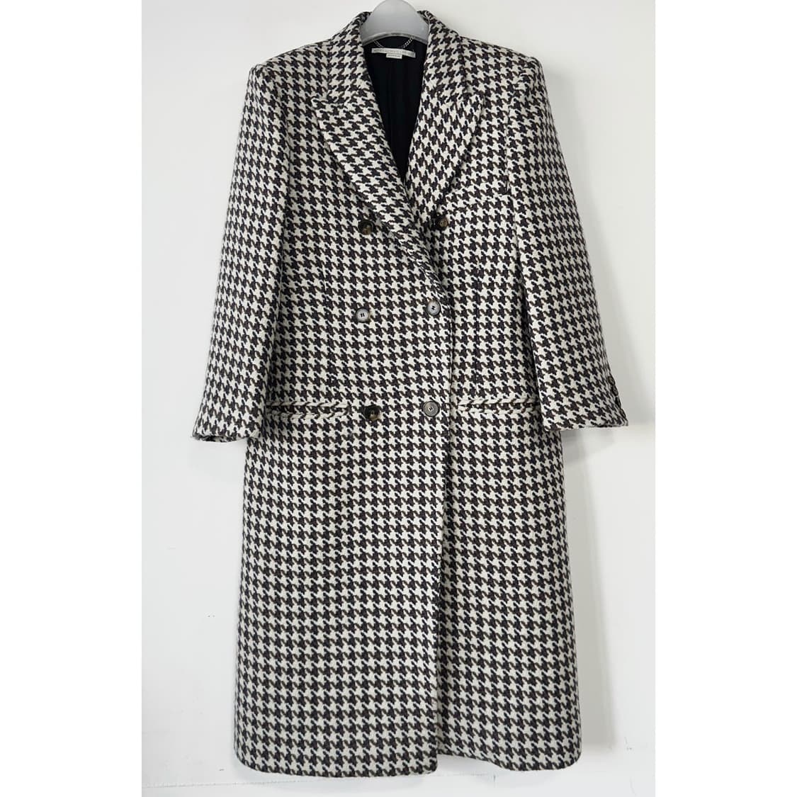 스텔라 매카트니 신상 하운드 투스 체크 코트 상품이미지3