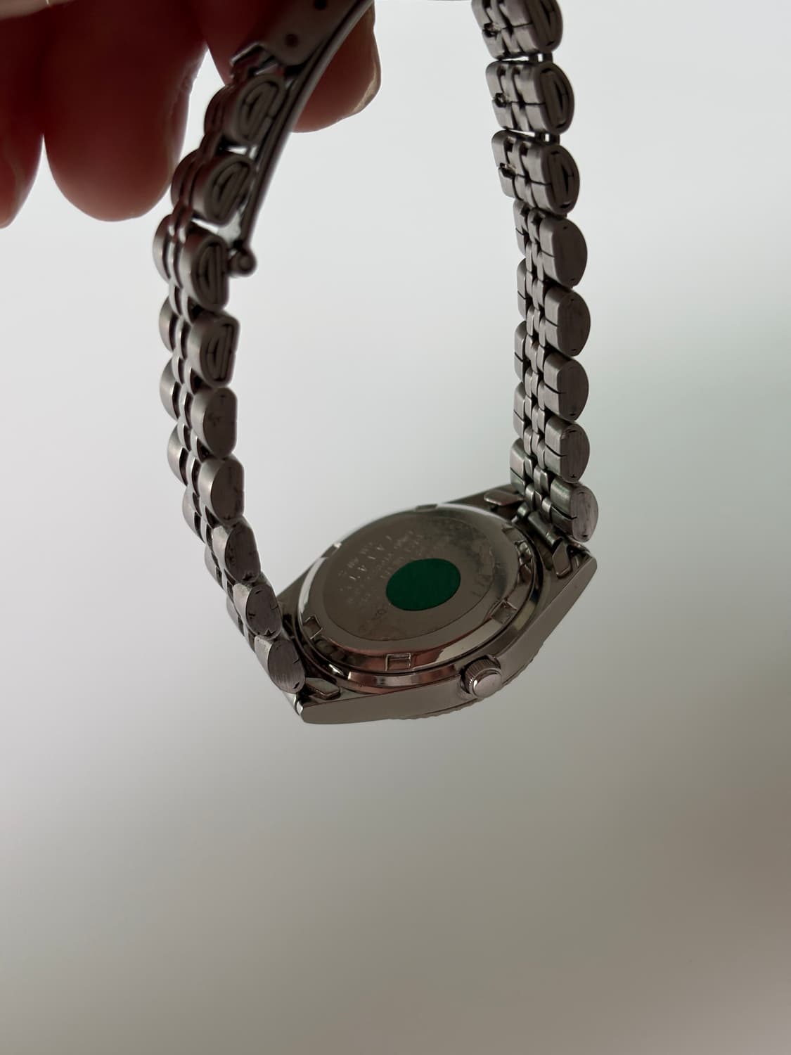 1980년대 CQ 크라운 베젤 실버 쿼츠 여성 상품이미지8