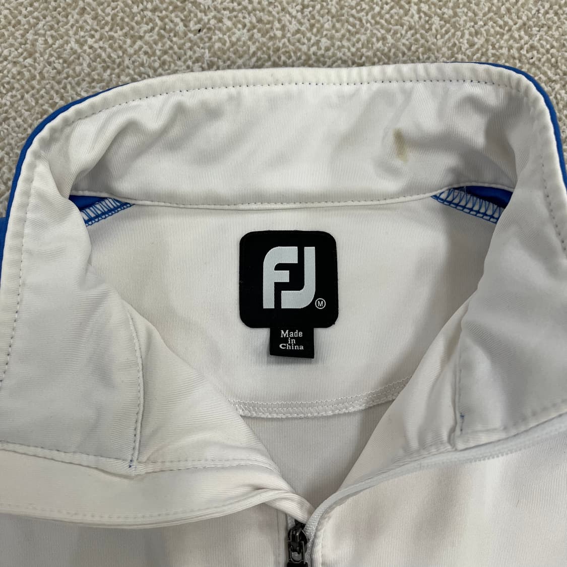 M 풋조이 골프 반집업 긴팔 티셔츠 0210M 상품이미지2