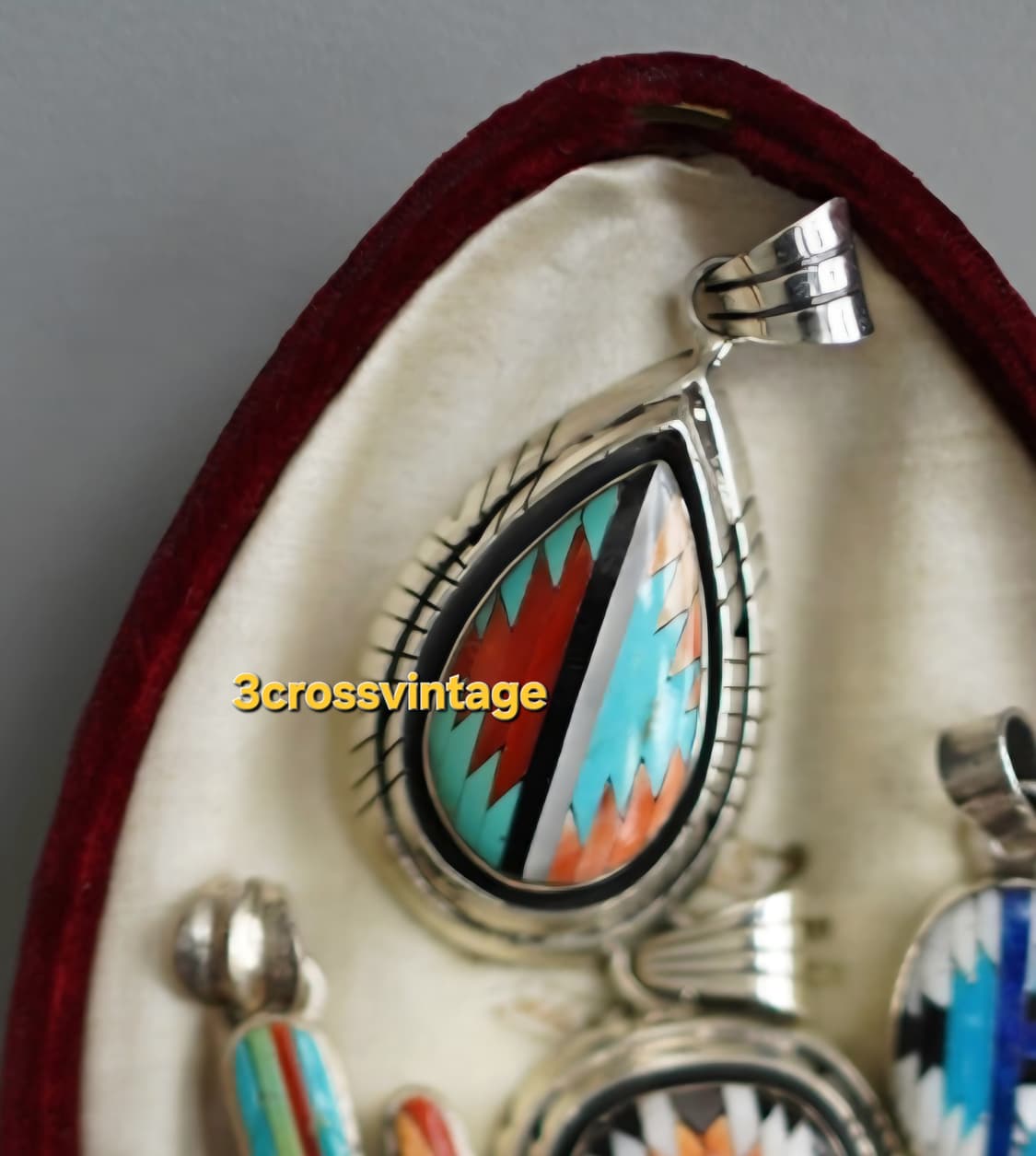 Original American Navajo Silver pendant  상품이미지7
