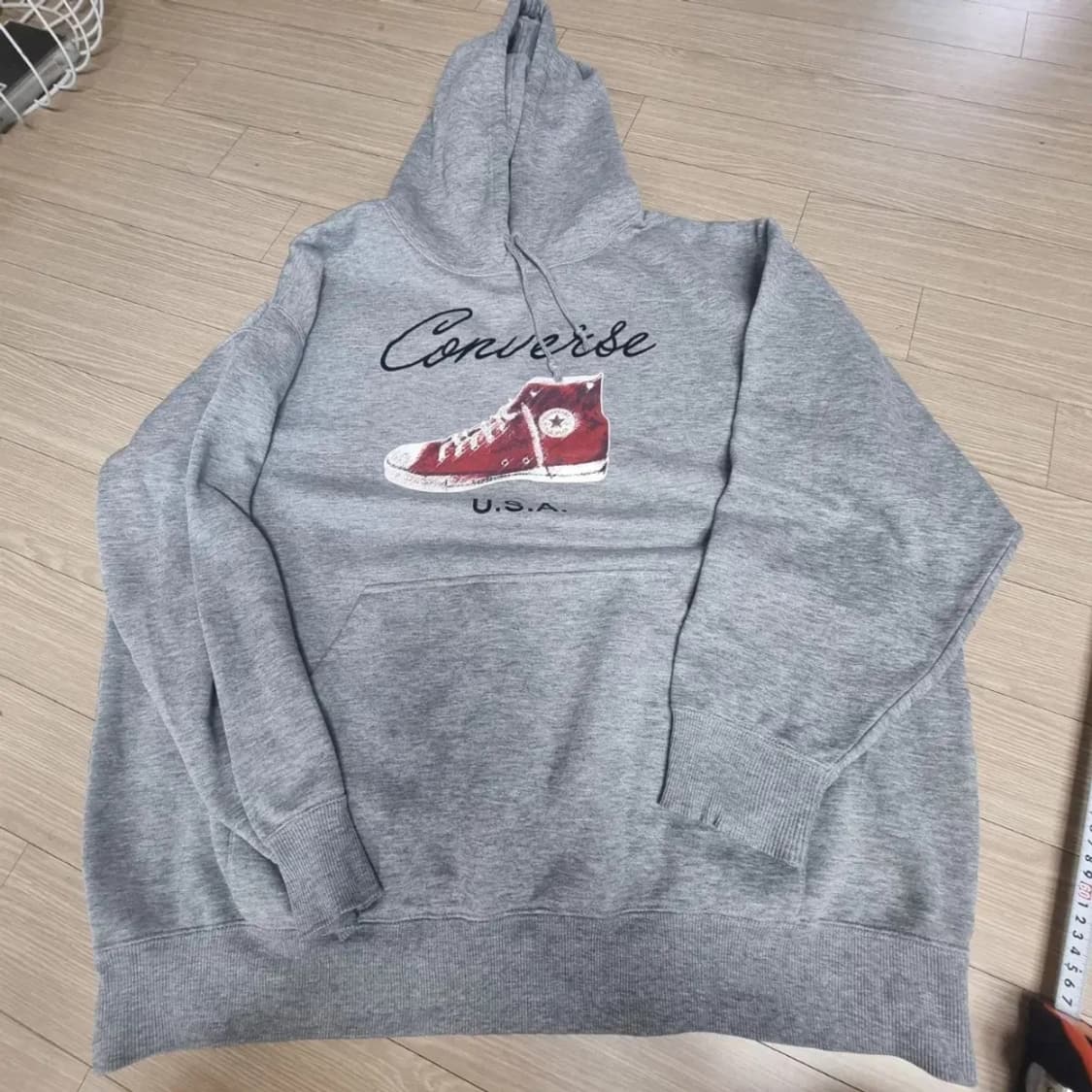 미제 컨버스 usa 특대 사이즈  후드(free) 상품이미지1