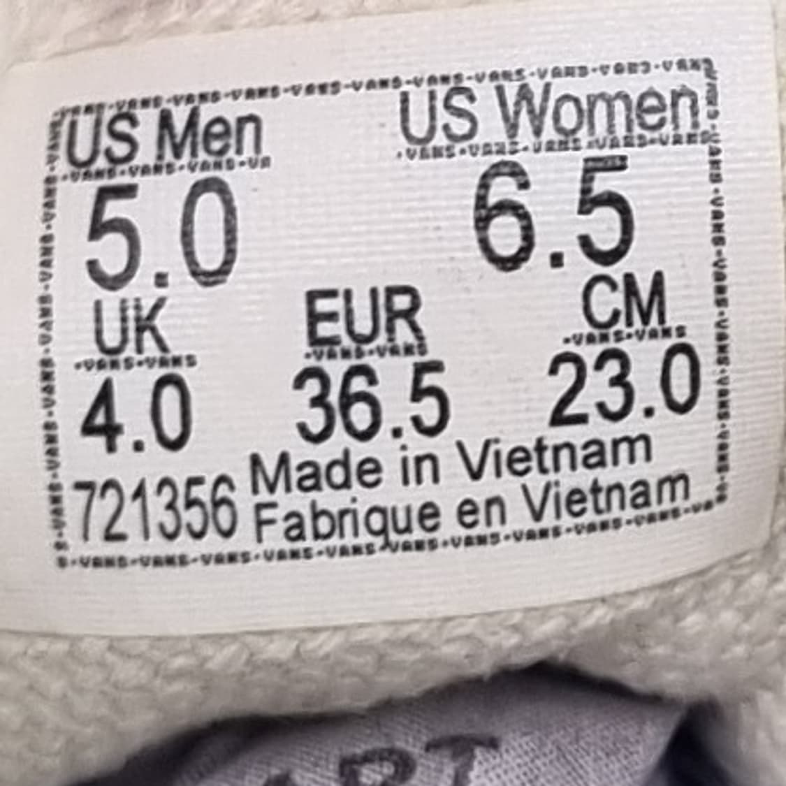 ooo 반스 어센틱 리이슈 44 스니커즈 230 상품이미지6