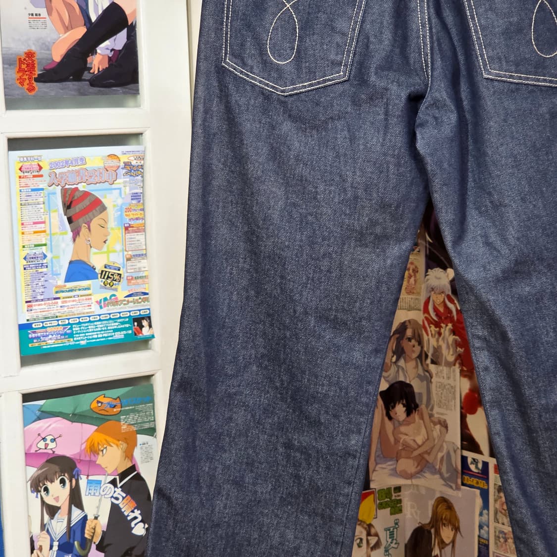 캘빈 클라인 스트레이트 생지 데님 팬츠 상품이미지4