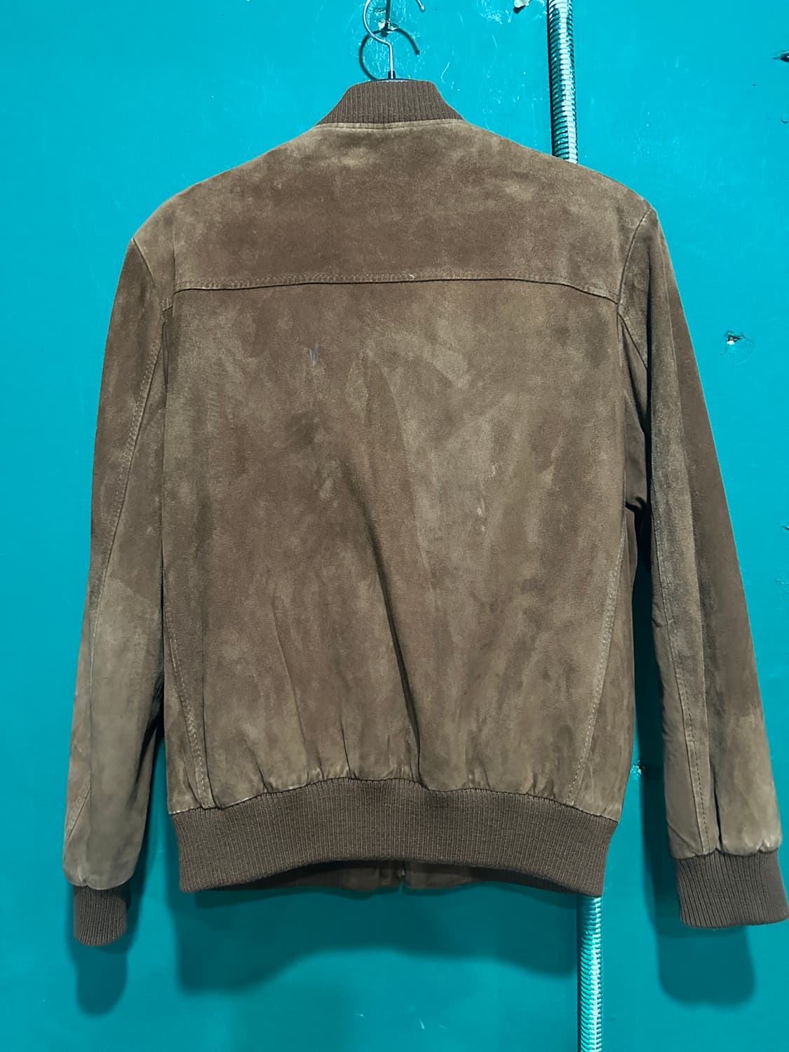 런던포그 양가죽 스웨이드자켓 100사이즈 상품이미지2