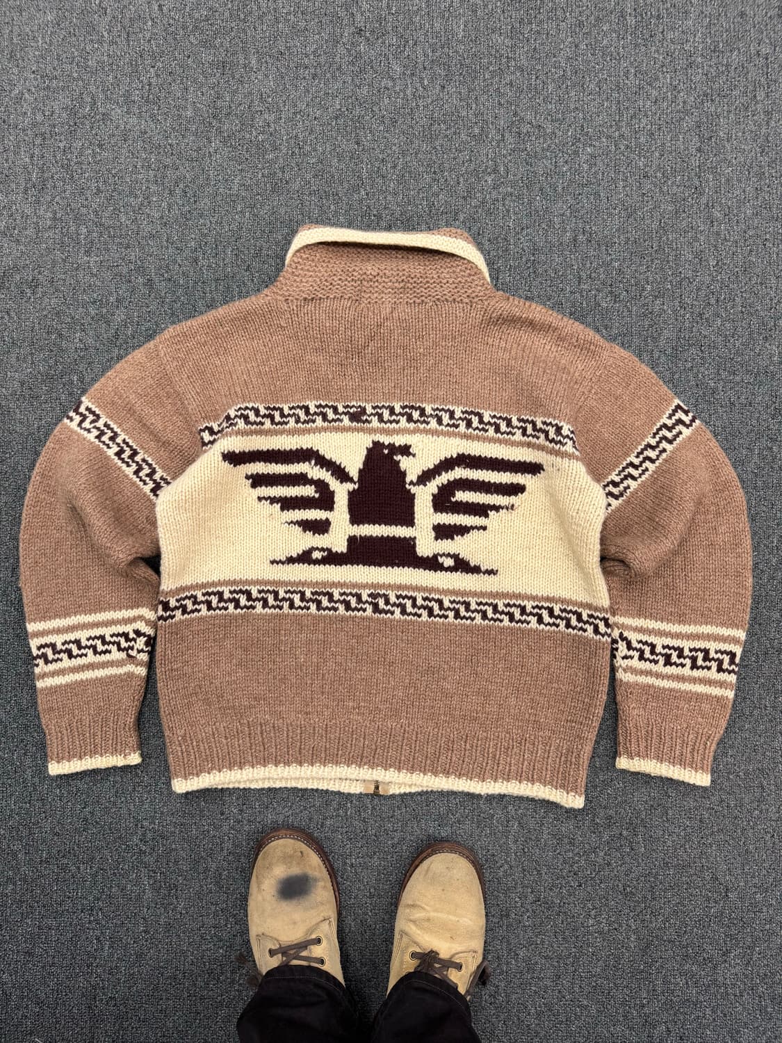 캐나다 스타일 빈티지 니트 코위찬 상품이미지6