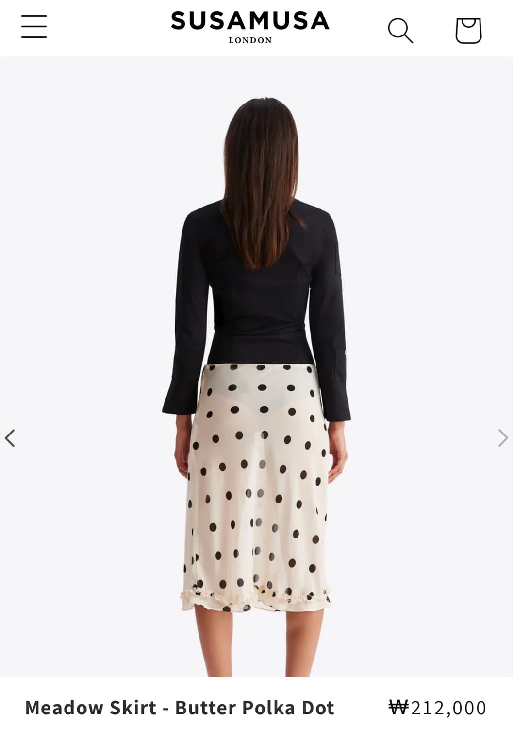susamusa dot skirt 수사무사 도트스커트 상품이미지2