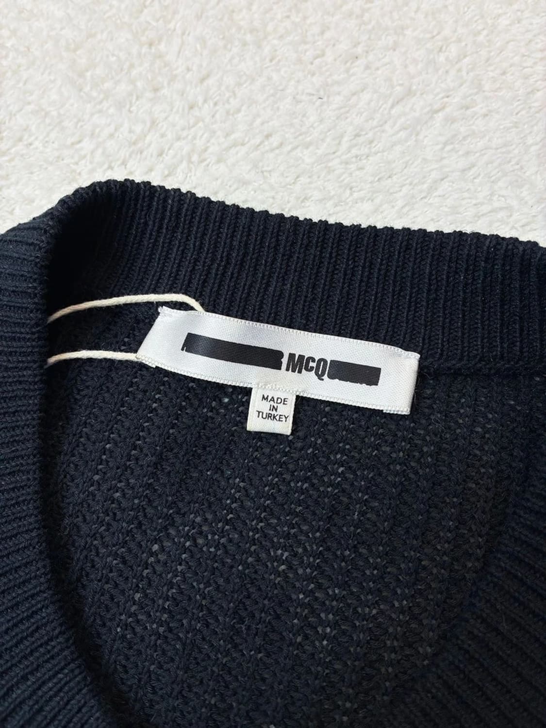 알렉산더맥퀸 사이드트임 코튼 니트 집업 PN6092 상품이미지7