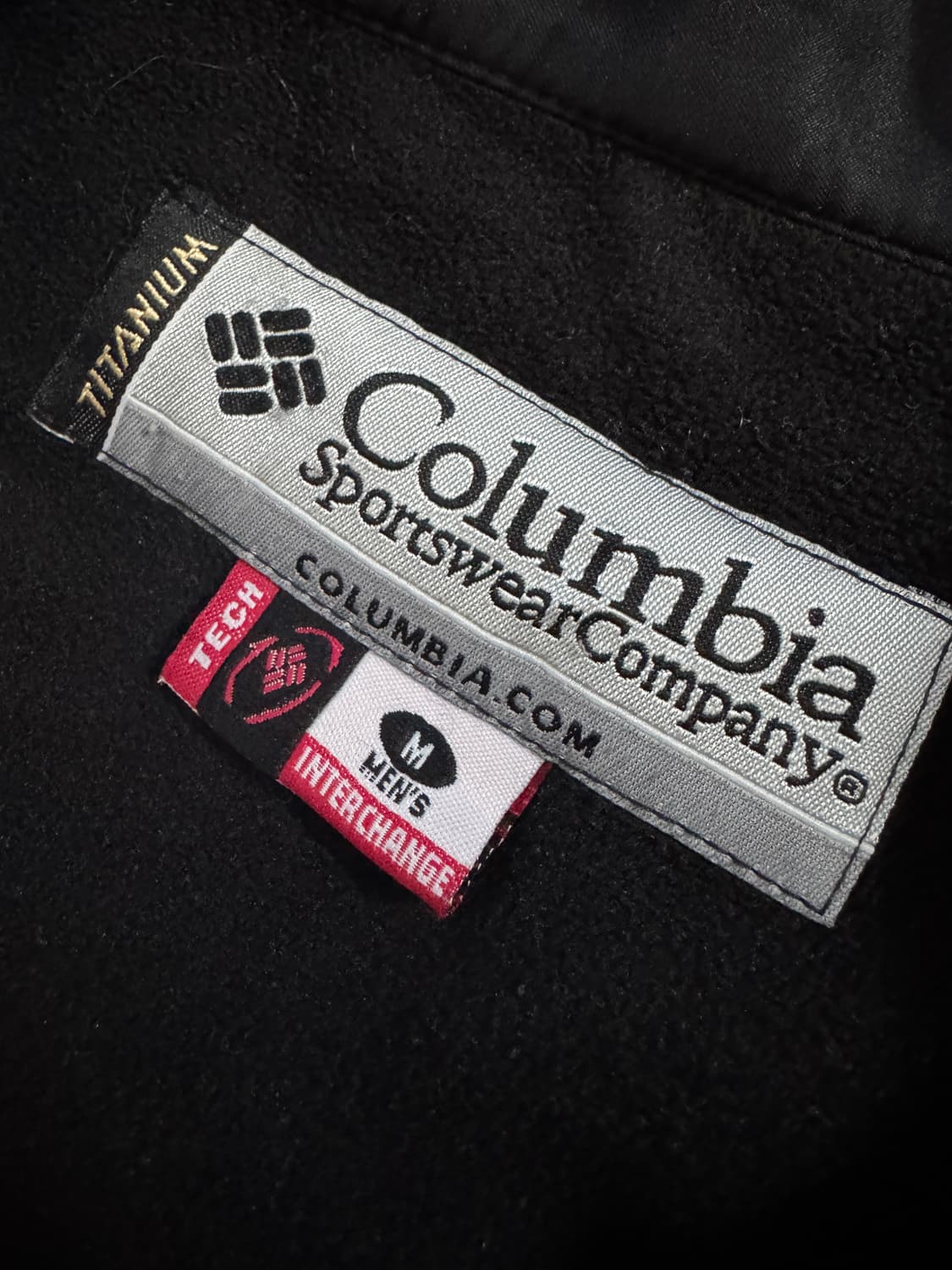 컬럼비아 올드스쿨 티타늄 바람막이 자켓 M 블랙 상품이미지3