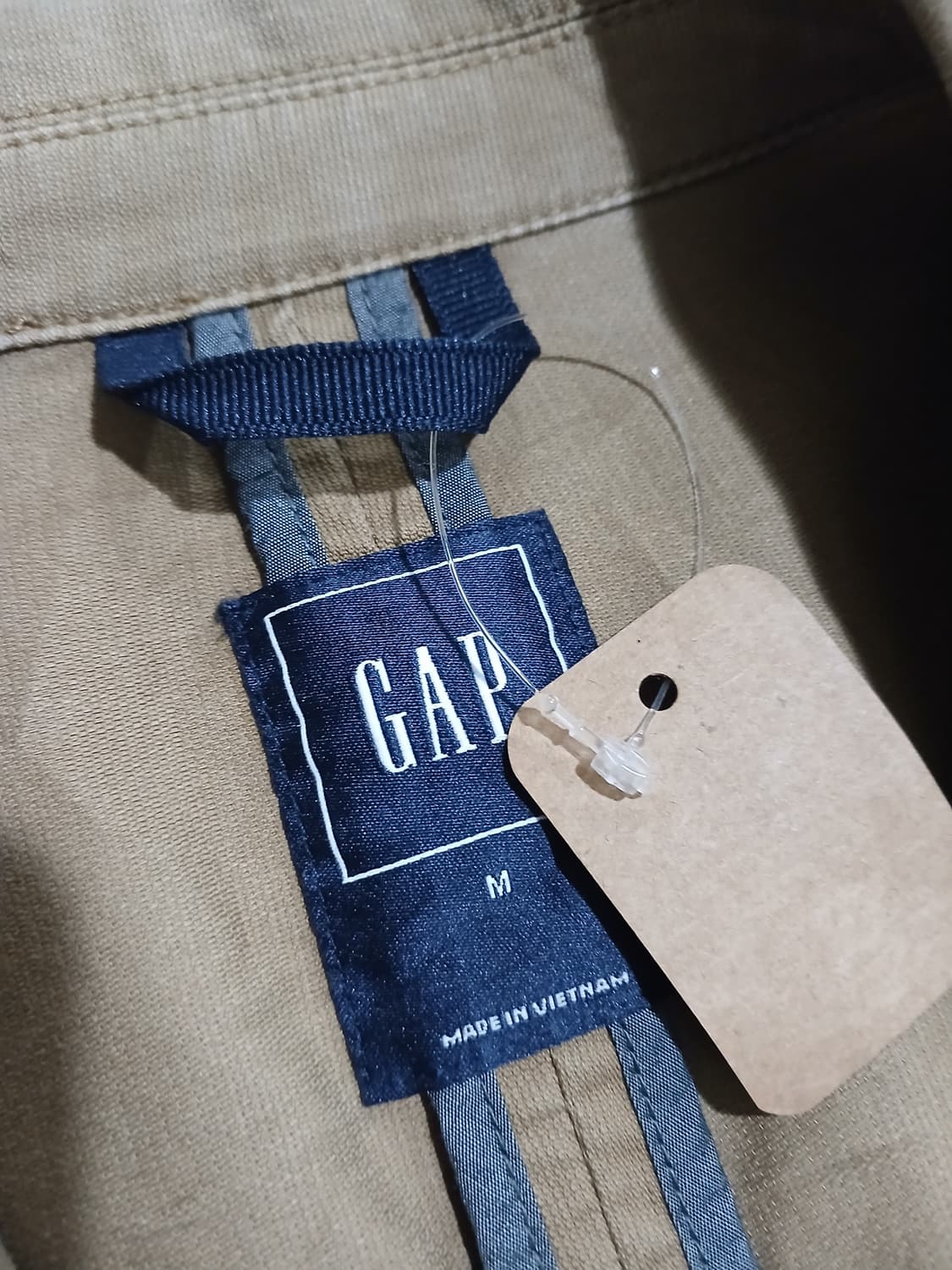GAP 갭 코튼 블레이저 자켓 베이지 M 상품이미지3