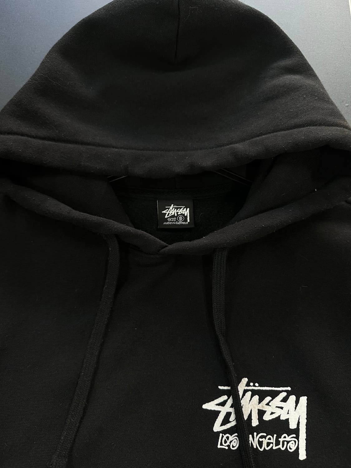 스투시 스탁 LA 후드티 블랙 상품이미지8