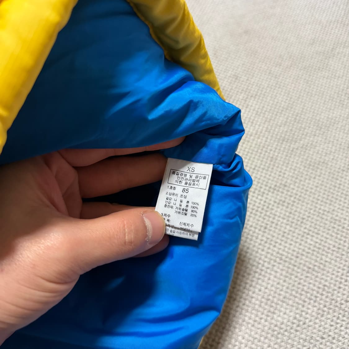 노스페이스 700 눕시 패딩조끼 상품이미지4