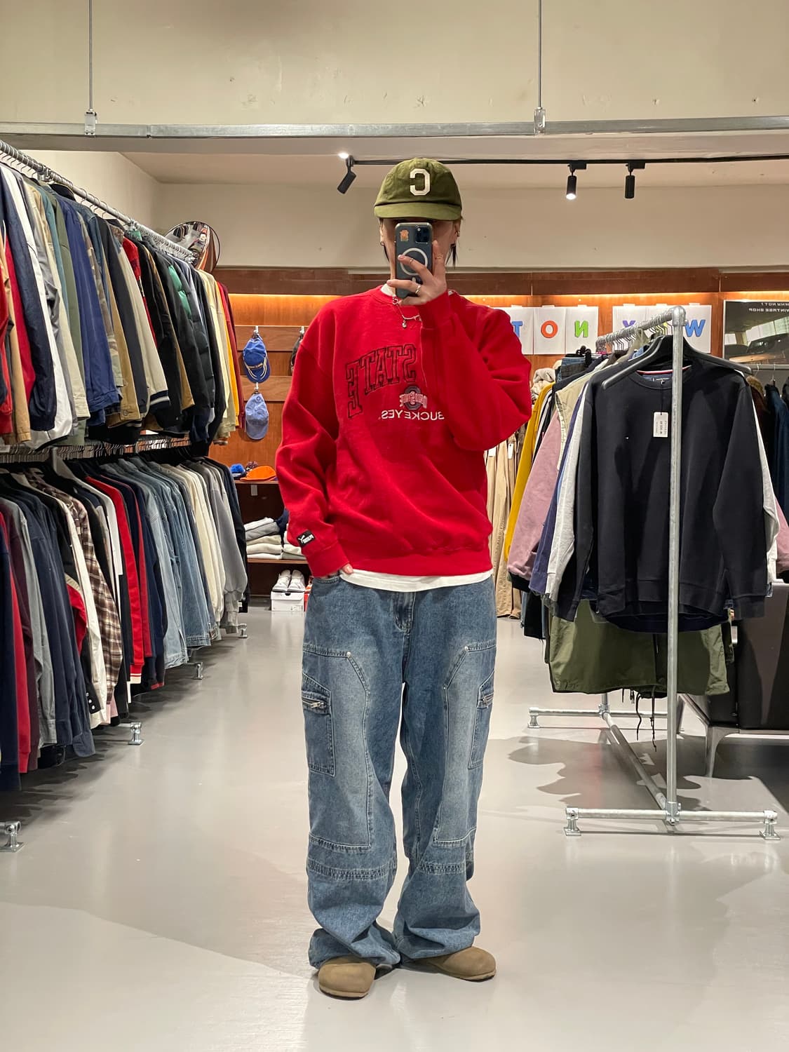 푸마 빈티지 오하이오 맨투맨티셔츠 상품이미지2