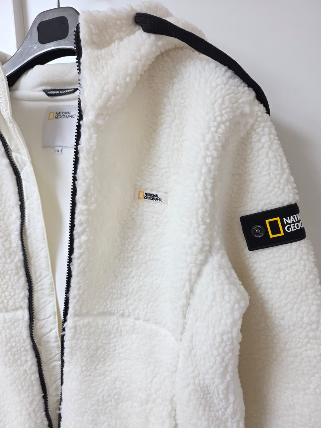 내셔널지오그래픽  후드 플리스 남 M 상품이미지2