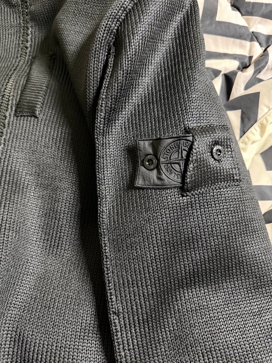 스톤아일랜드 쉐도우프로젝트 신슐레이트 니트패딩 자켓 xl 상품이미지3