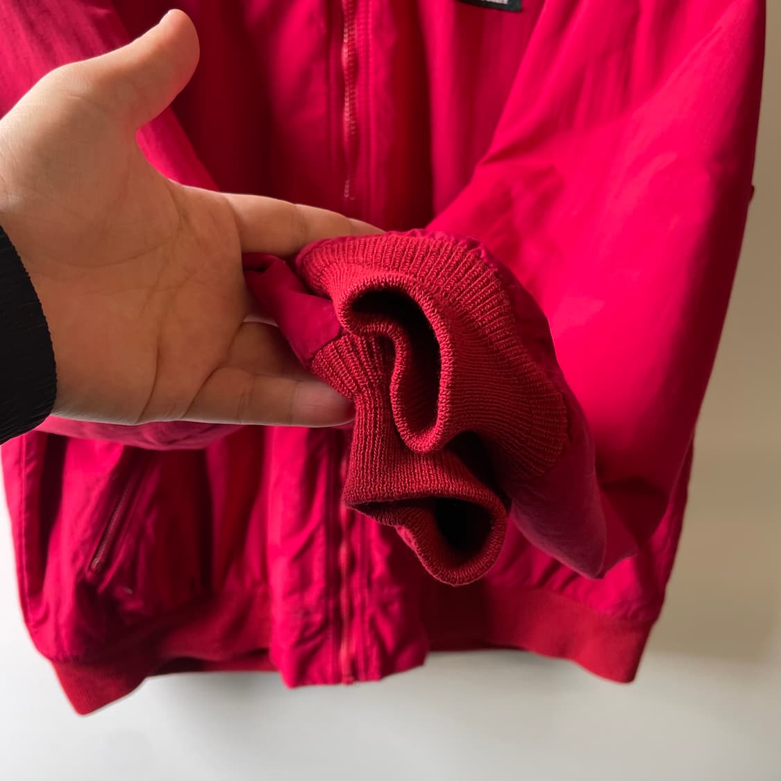 90s 엘엘빈 나일론 웜업자켓 상품이미지5