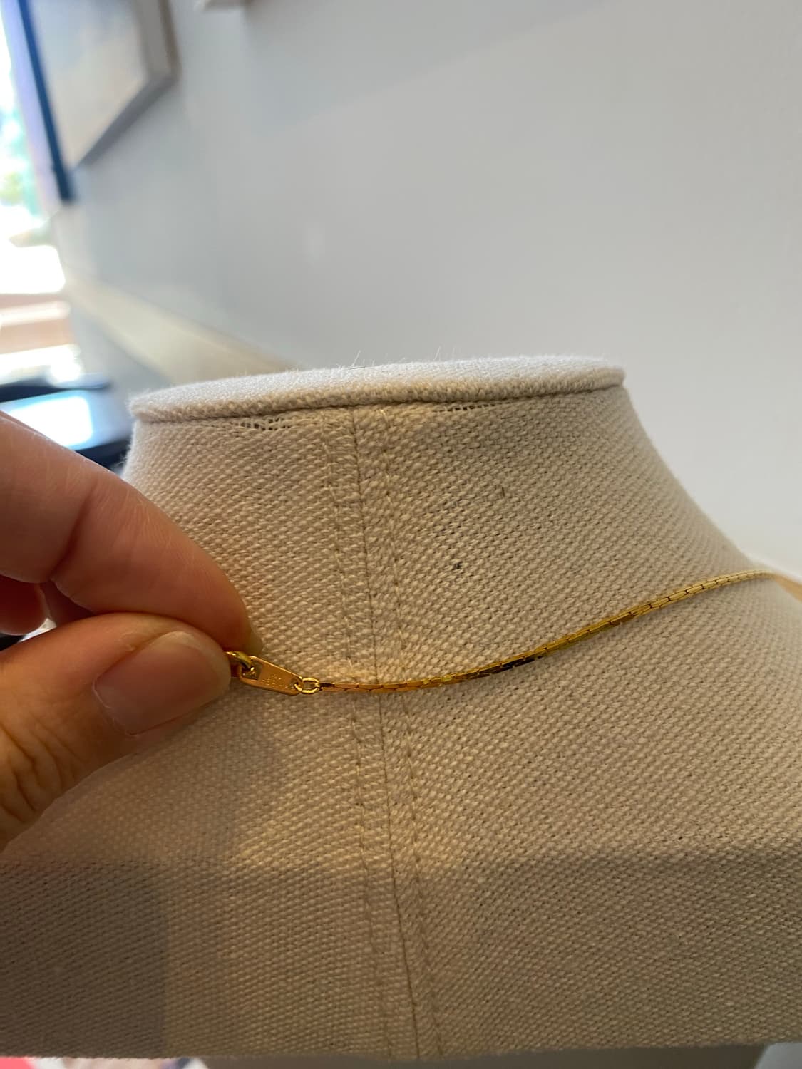 빈티지 18GF 골드 체인 네크리스  상품이미지5