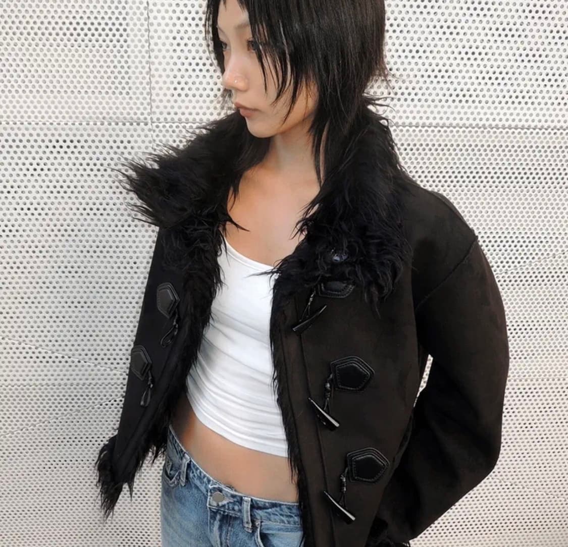 베이닝 3-way hairy shearling mustang jack 상품이미지5
