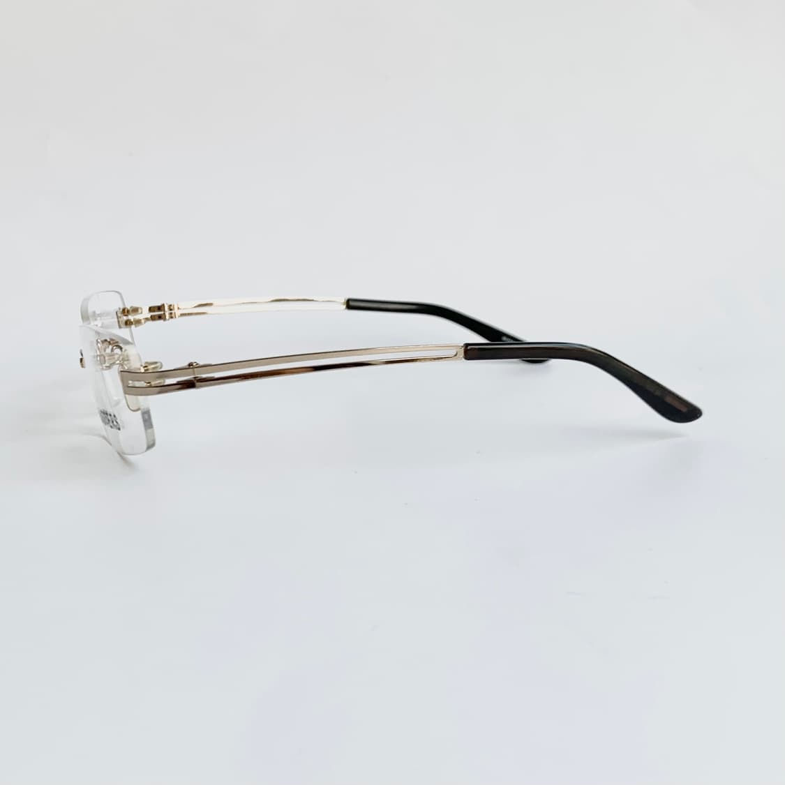 [픽키-729] 데드스탁 무테 사각 초경량 메탈 빈티지안경 상품이미지4