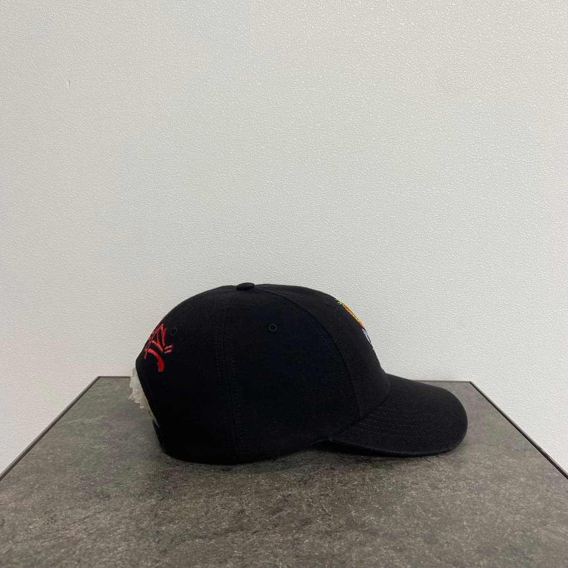 슈프림 클라운 워시드 블랙 볼캡 모자 상품이미지3