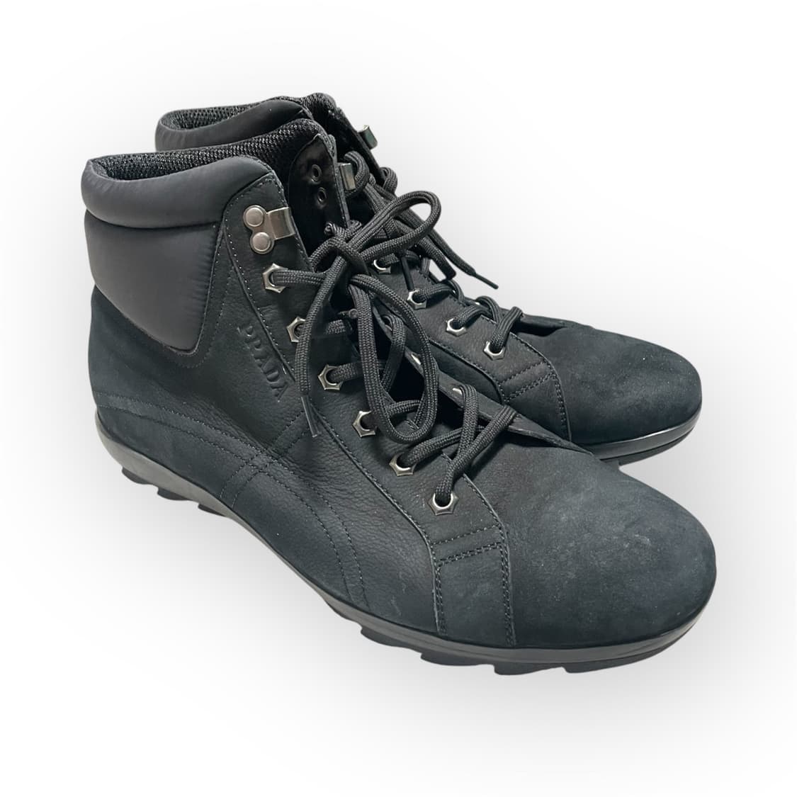 270) 프라다 스포츠  로고 스웨이드 나일론 부츠 상품이미지4