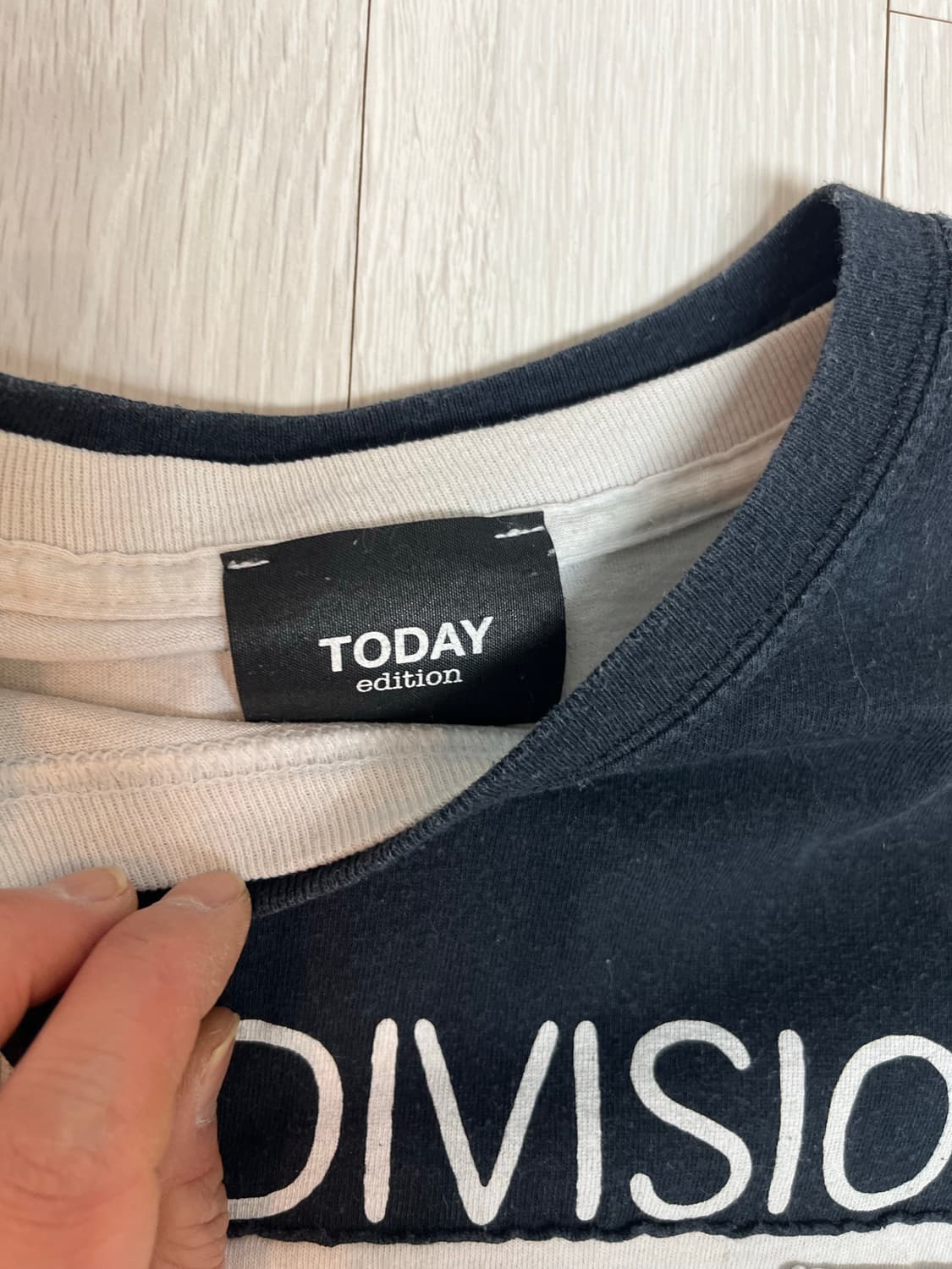 Today edition / 조이디비젼 그래픽 레이어드 롱슬리브 상품이미지3