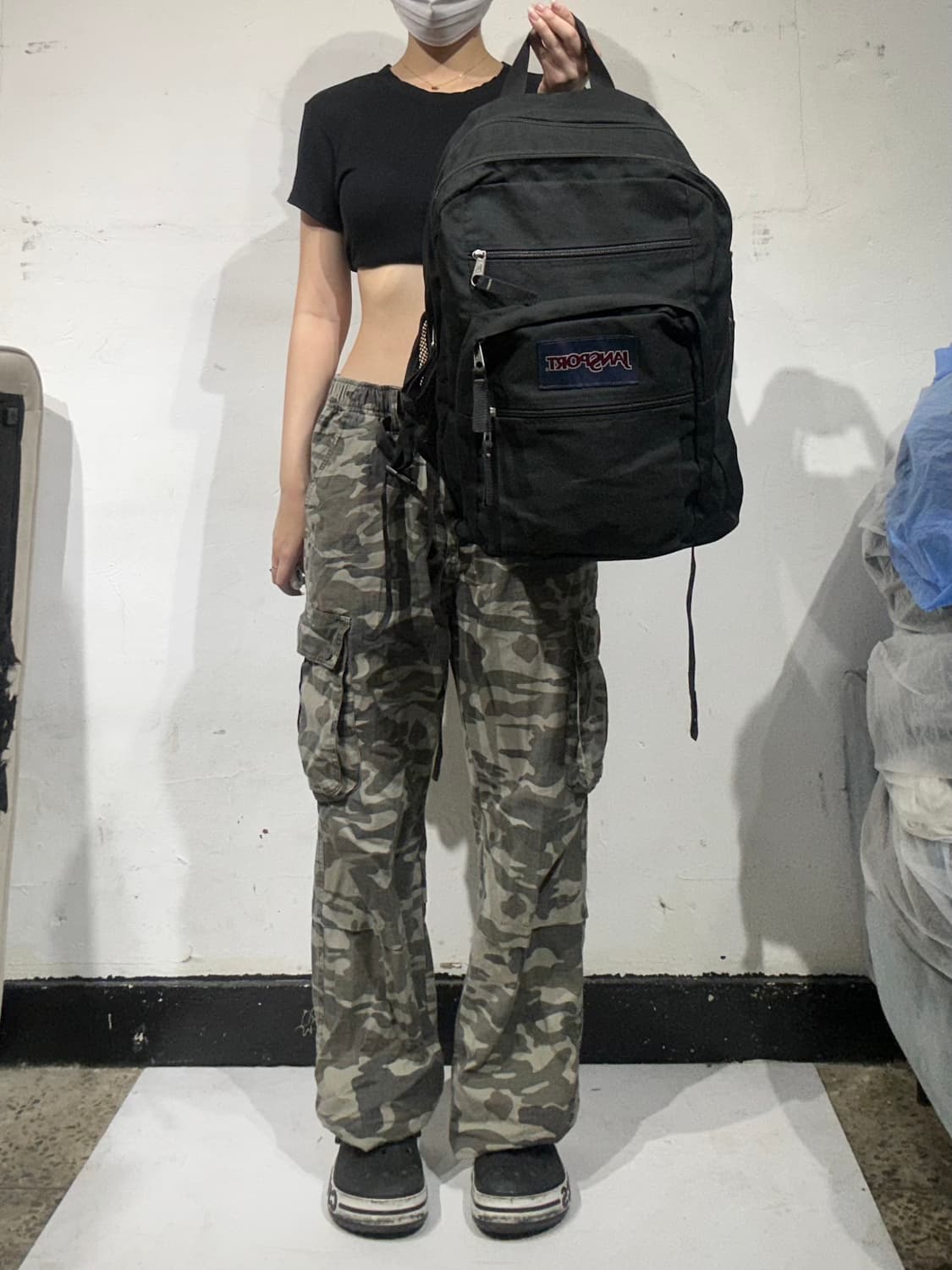잔스포츠 블랙 백팩 가방 상품이미지2