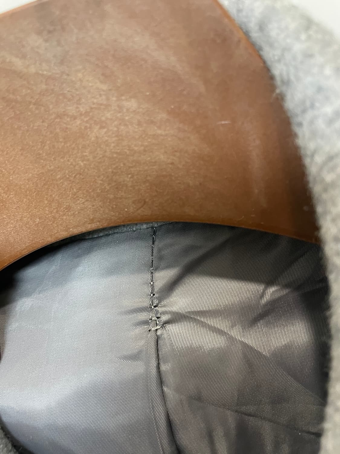 (100) 일 꼬르소 그레이 울 더블 코트 상품이미지6