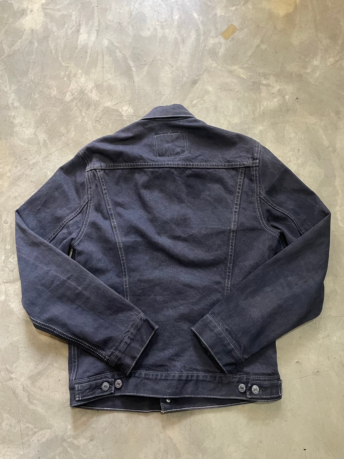 리바이스 블랙 데님 자켓 M 상품이미지8