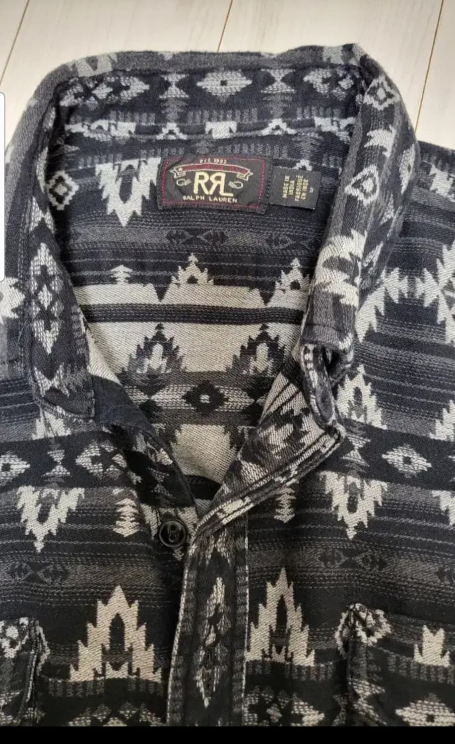 더블알엘 RRL 나바호 셔켓 S(3사이즈) 상품이미지3