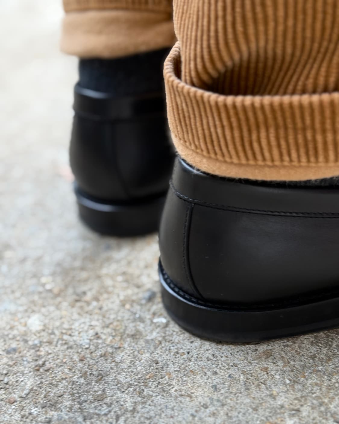 그라더스 로퍼 01 레더 블랙 43 상품이미지10