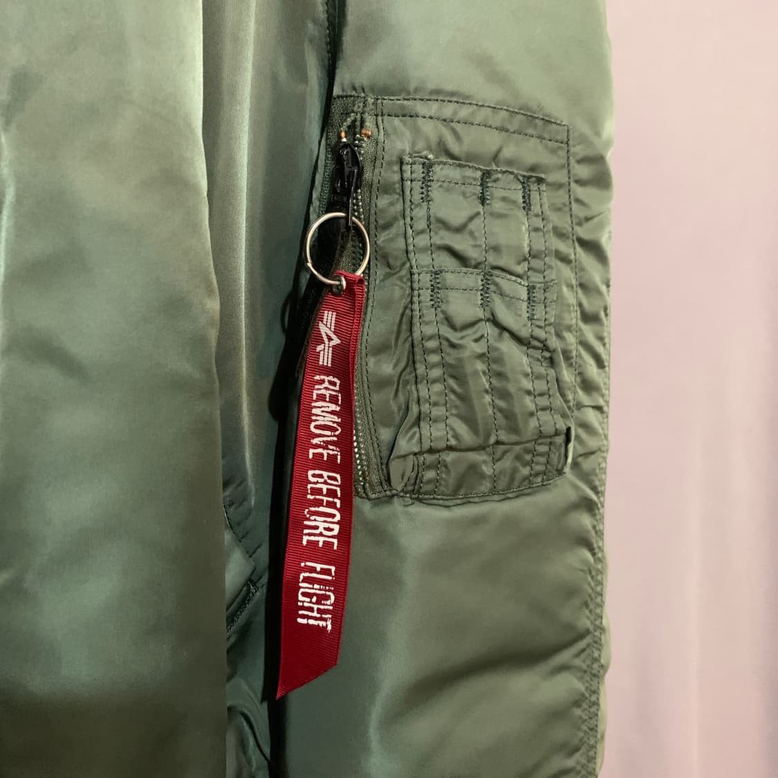 L 알파인더스트리 90s USA 미군 N2B 플라이트 패딩 자켓 상품이미지3