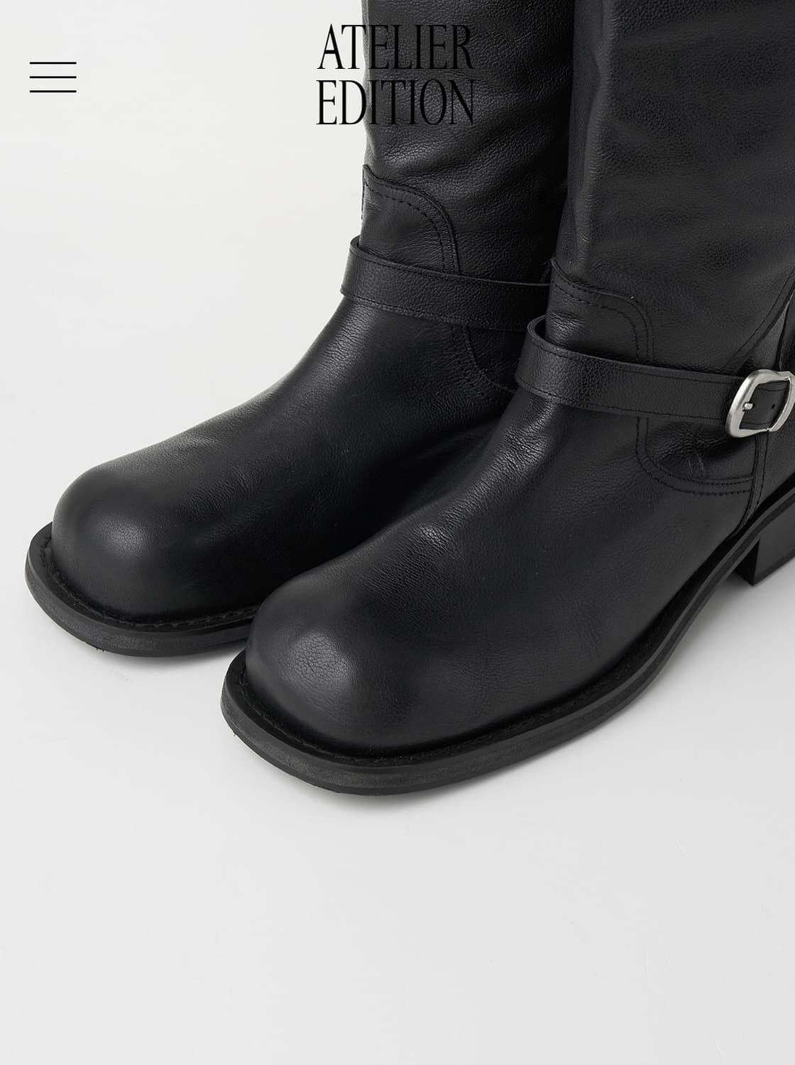 (240) 아뜰리에에디션 롱 버클 부츠 상품이미지3