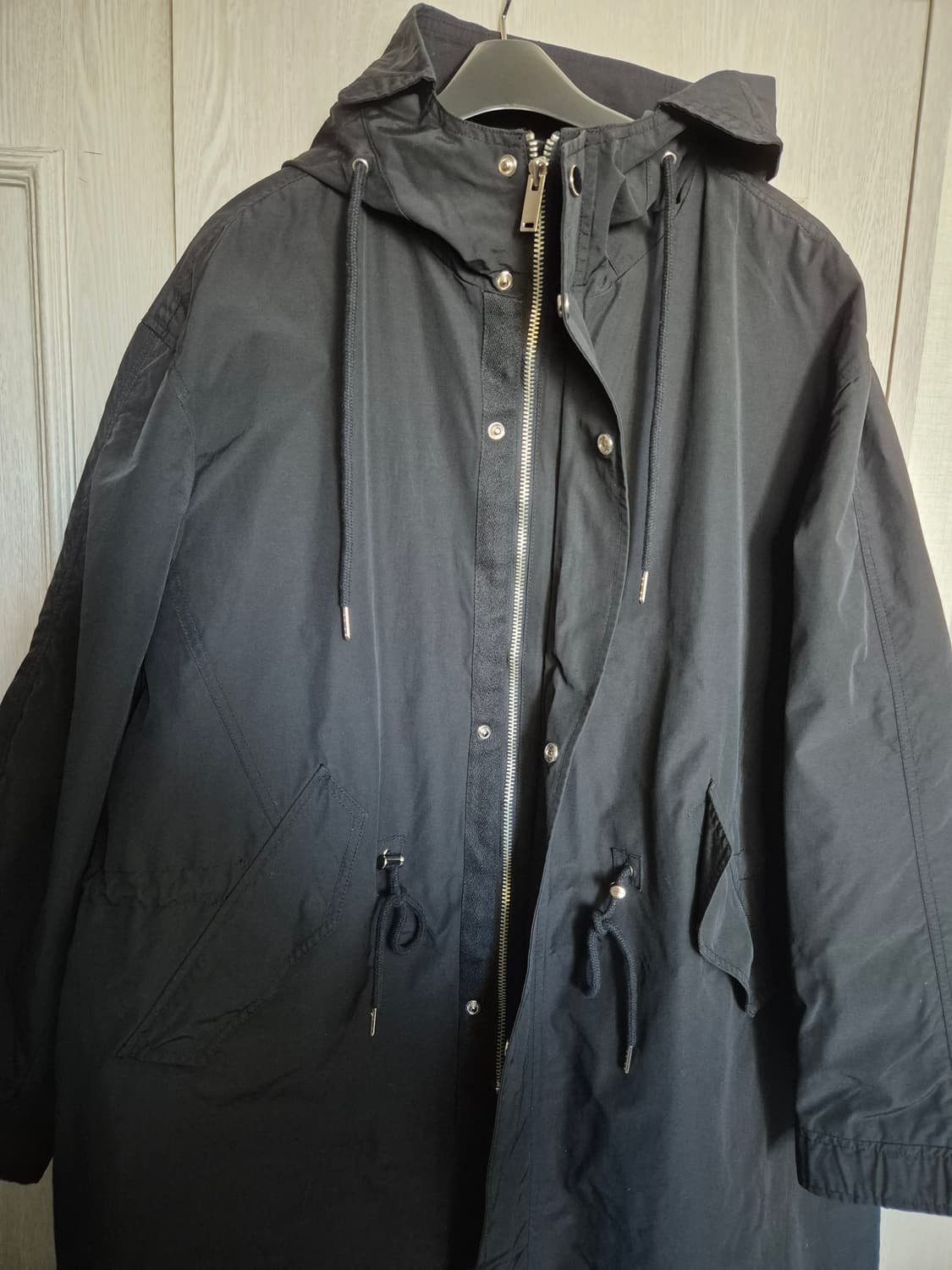 M51 야상 105 사이즈 블랙 색상 상품이미지3